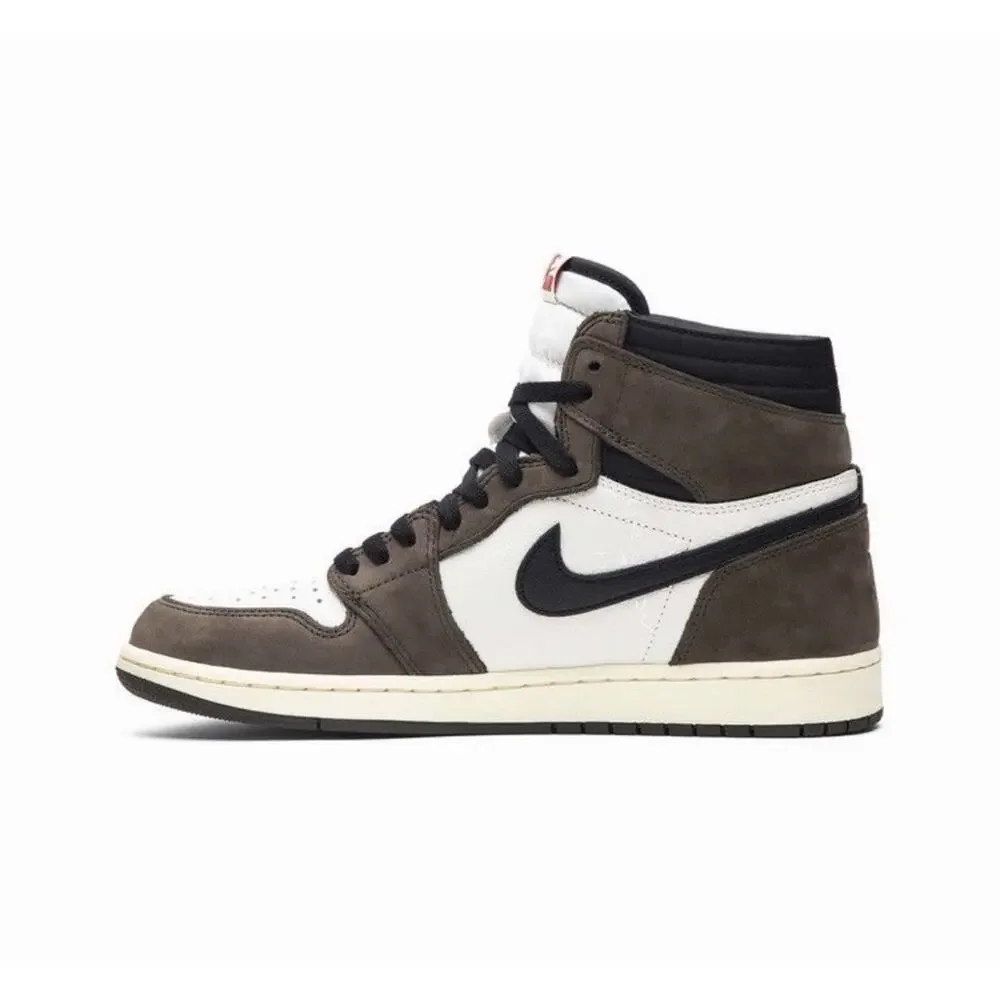 Jordan 1 Retro High OG Travis Scott Mocha 2019 Size 10 CD4487-100 New